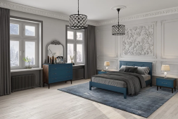 Тумба прикроватная Гориция, Сапфировый