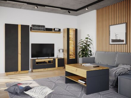 Тумба ТВ-150 Modo (Модо), черный 